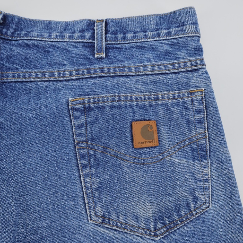 Carhartt B17 DST Relaxed Fit Jeans Blue Denim Mens 42x28